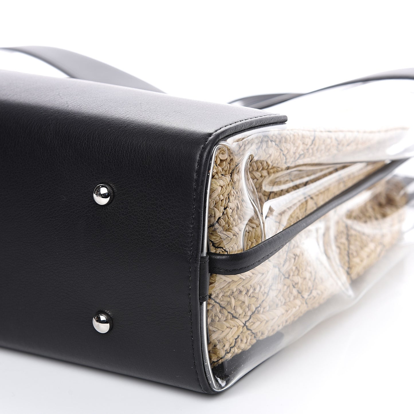 Calfskin PVC Quilted 31 Bag Black