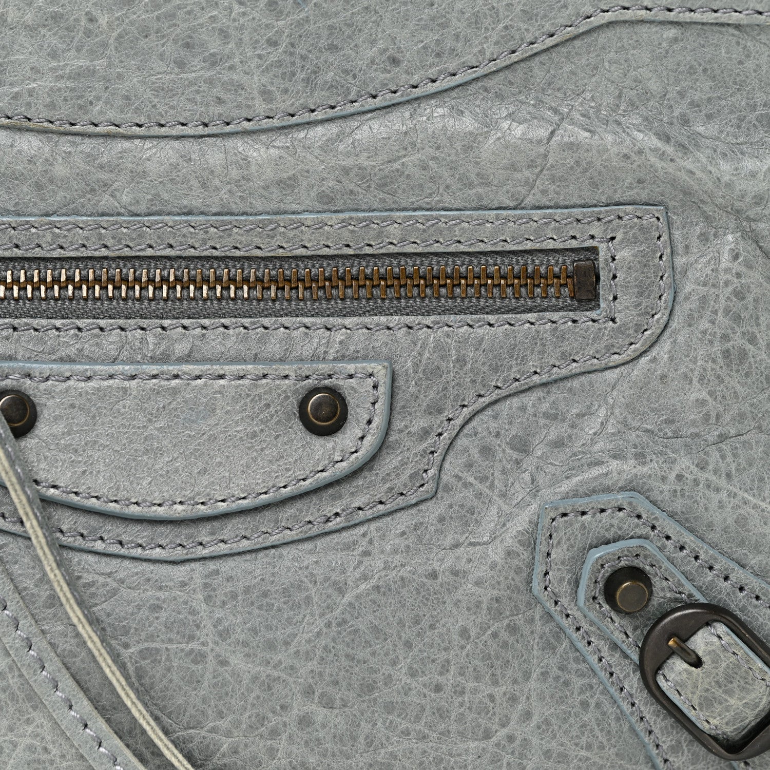 Balenciaga Agneau Classic Hardware Hip Ardoise 7 of 11