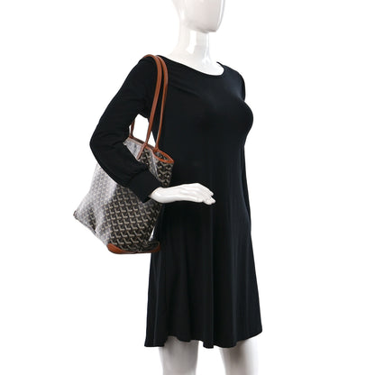 Goyard Goyardine Artois MM Black Gold 2 of 8