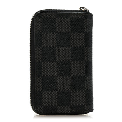 Louis Vuitton Damier Graphite Zippy Coin Purse Vertical 3 of 10