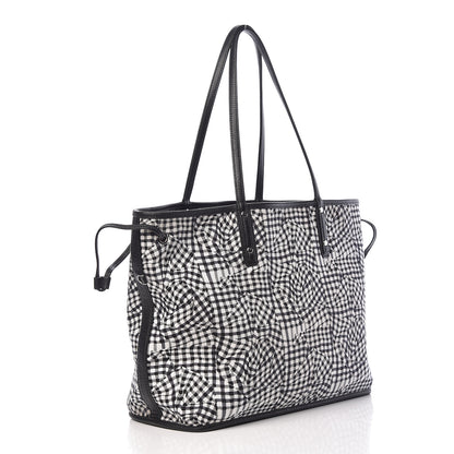 MCM Visetos Medium Reversible Shopper Tote Black 7 of 22