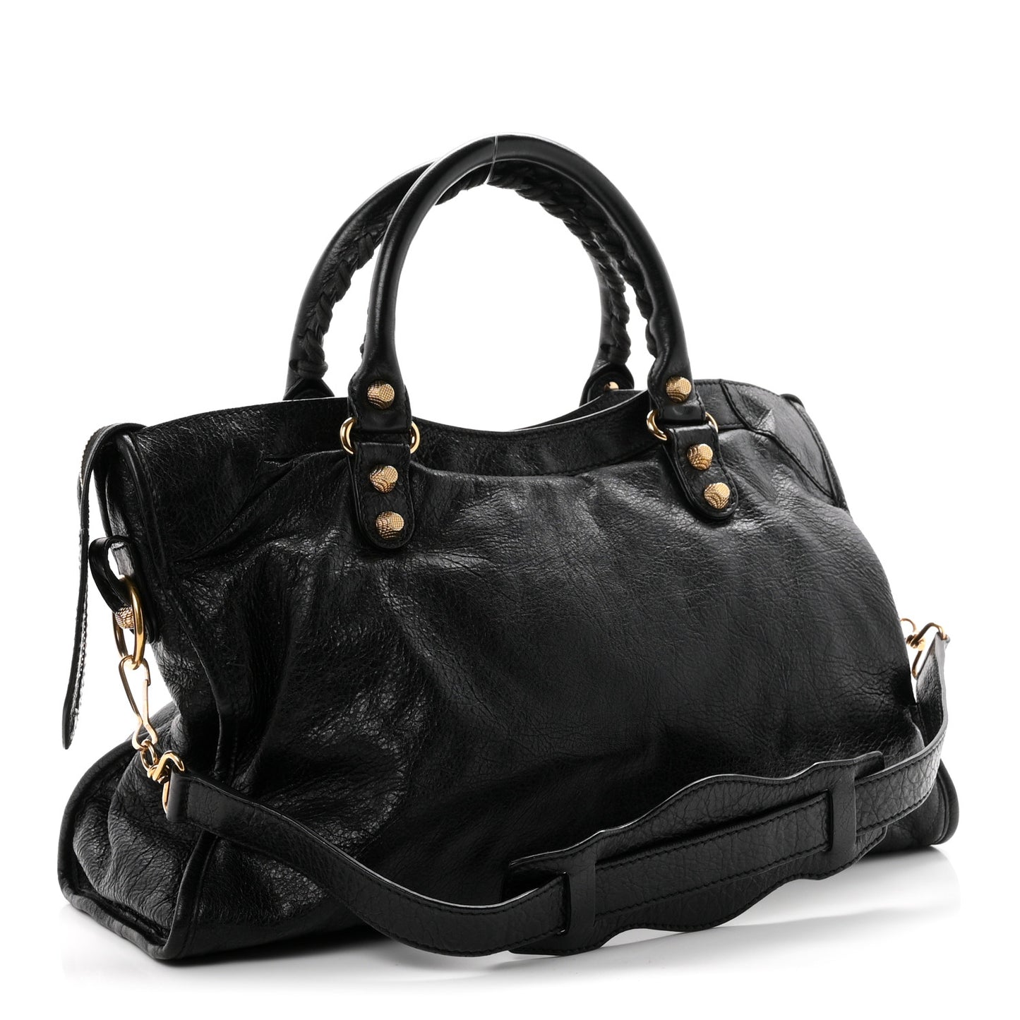 Agneau Giant 12 Gold Hardware City Black