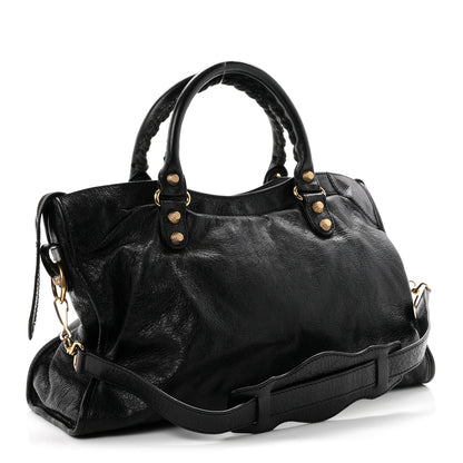 Balenciaga Agneau Giant 12 Gold Hardware City Black 3 of 10