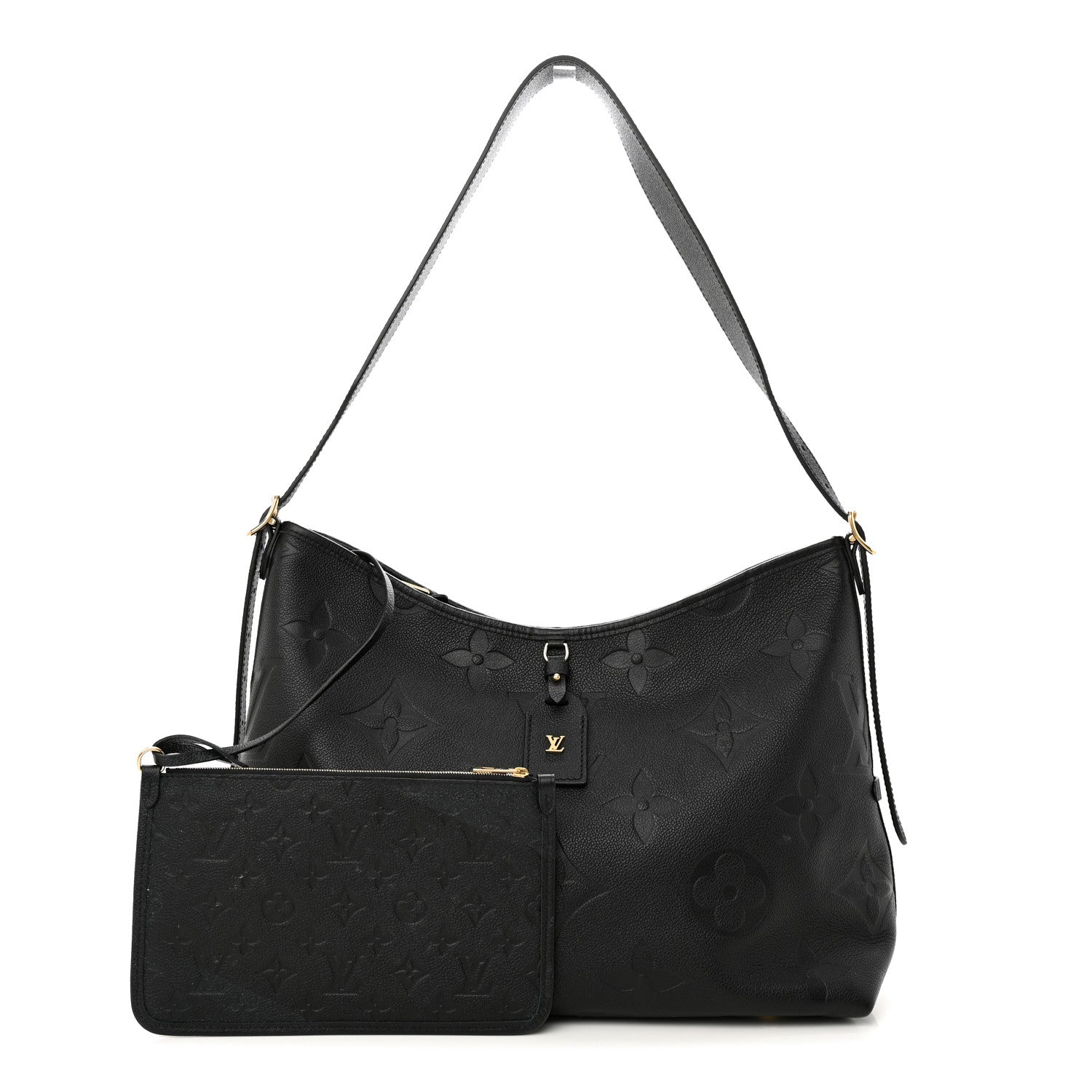 Louis Vuitton Empreinte Monogram Giant CarryAll MM Black 1 of 14