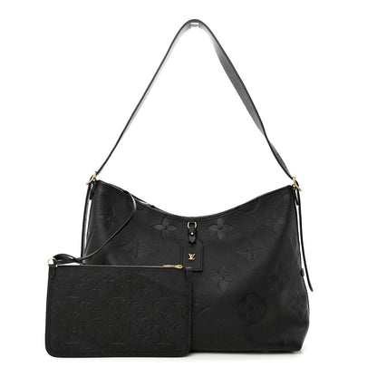 Louis Vuitton Empreinte Monogram Giant CarryAll MM Black 1 of 14