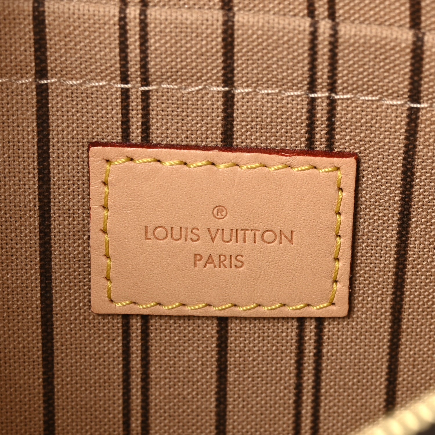 Louis Vuitton Monogram Neverfull MM GM Pochette 6 of 8