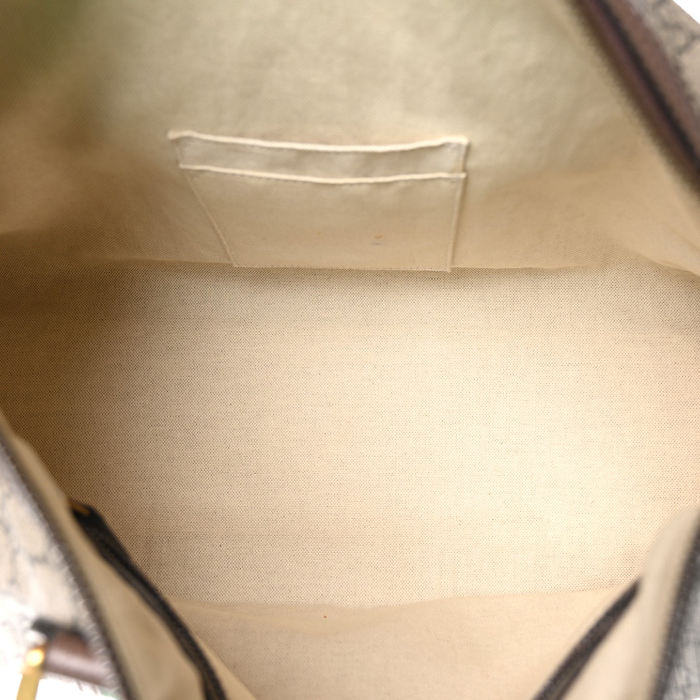 Soft GG Supreme Monogram Web Neo Vintage Duffle Bag Beige New Acero Crop