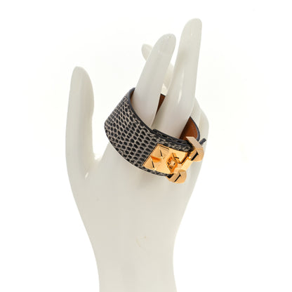 Hermes Lizard Collier De Chien CDC 24 Bracelet T2 Ombre 2 of 8
