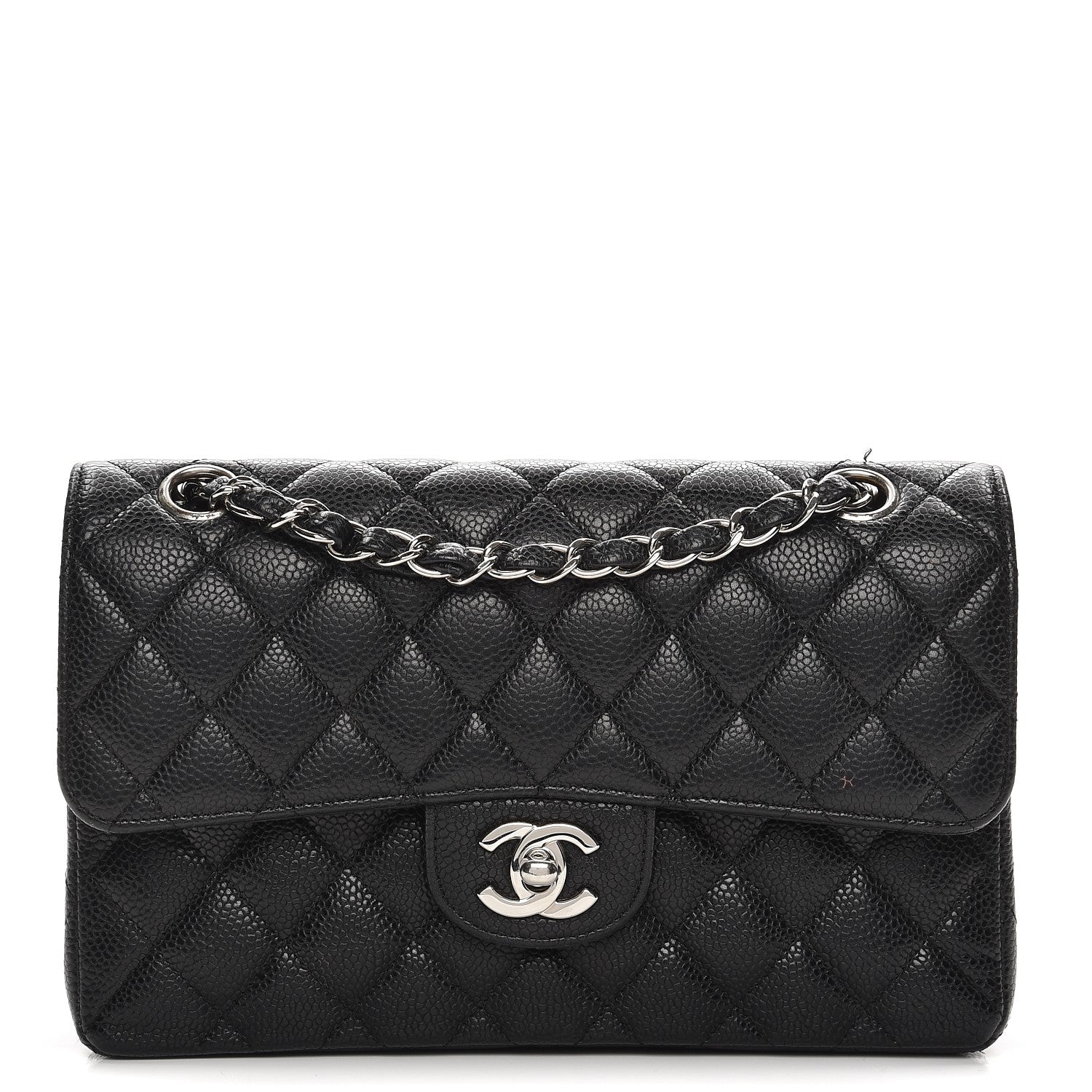 Chanel Caviar Quilted Small Double Flap Black 1 of 15
