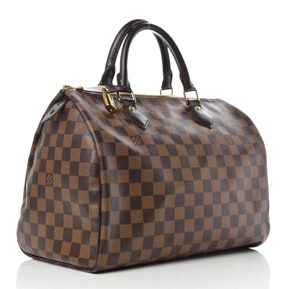 Louis Vuitton Damier Ebene Speedy 30 3 of 10