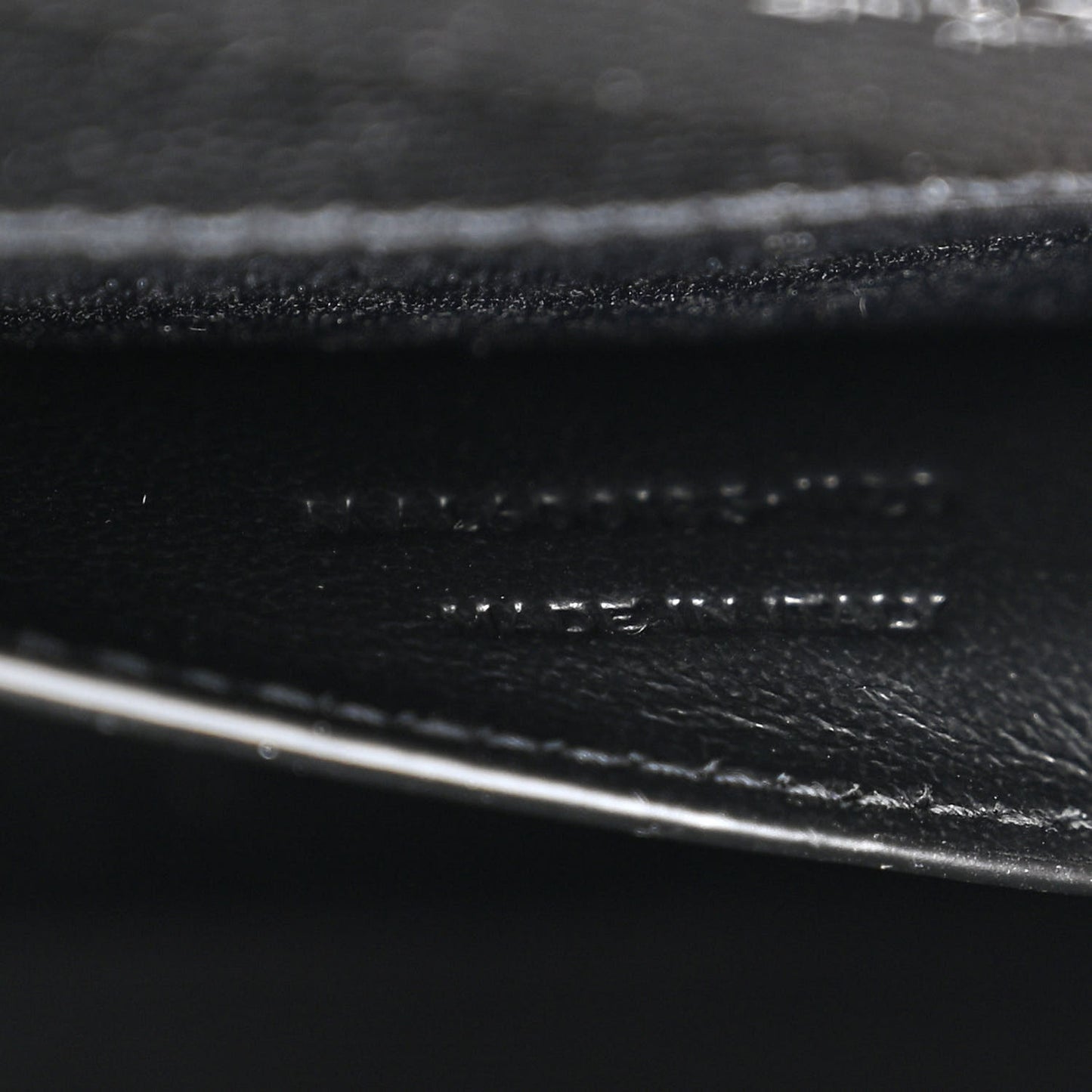 Grain De Poudre Textured Mixed Matelasse Triquilt Medium Monogram Satchel Black