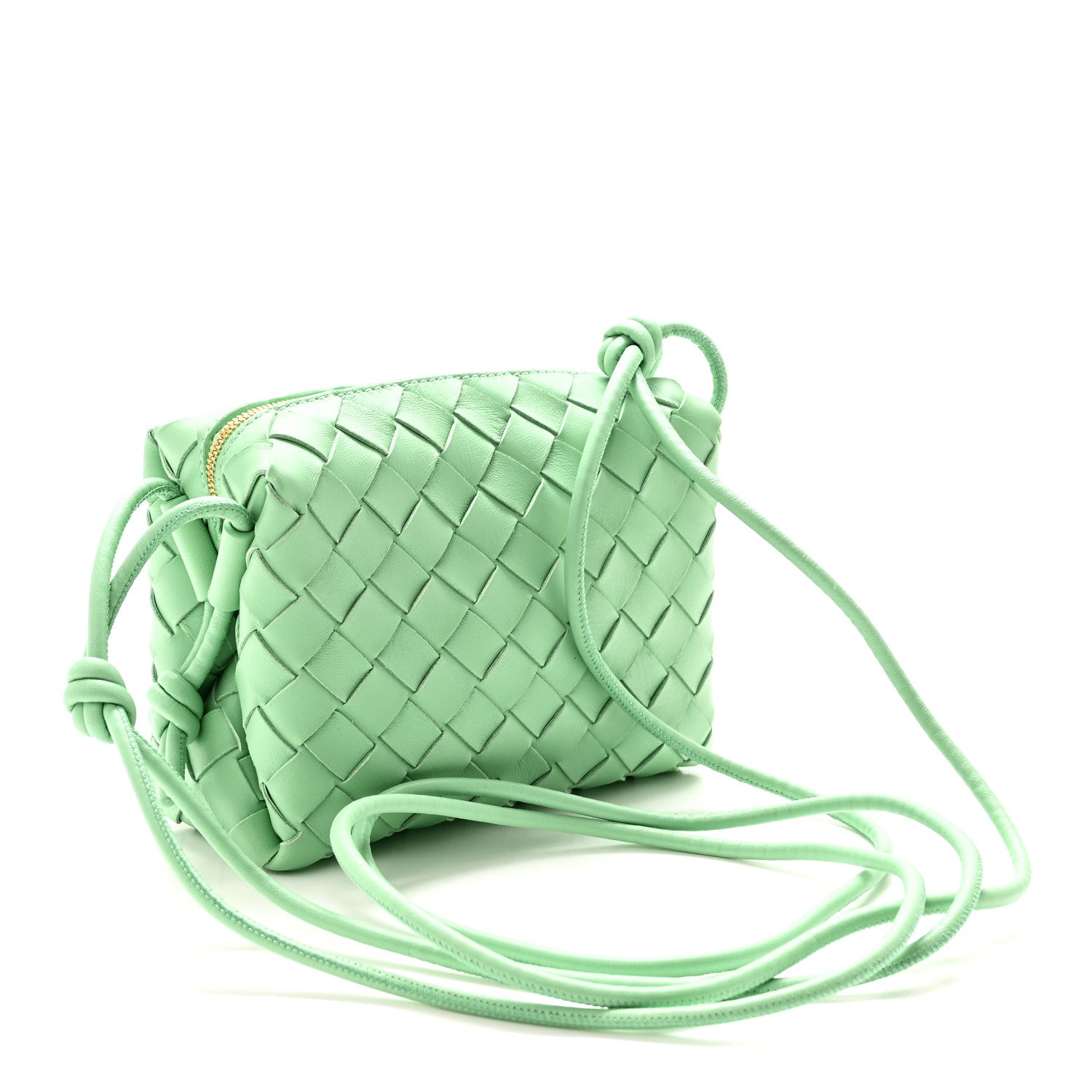 Bottega Veneta Nappa Intrecciato Mini Loop Camera Bag Siren 3 of 9