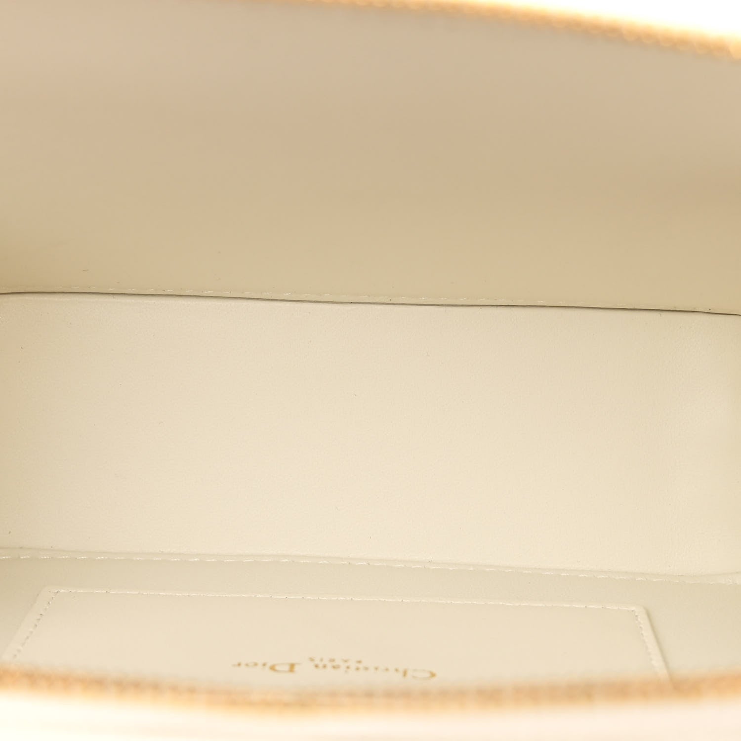 Christian Dior Calfskin Macrocannage Caro Box Bag Latte 5 of 13