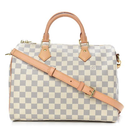 Louis Vuitton Damier Azur Speedy Bandouliere 30 1 of 11