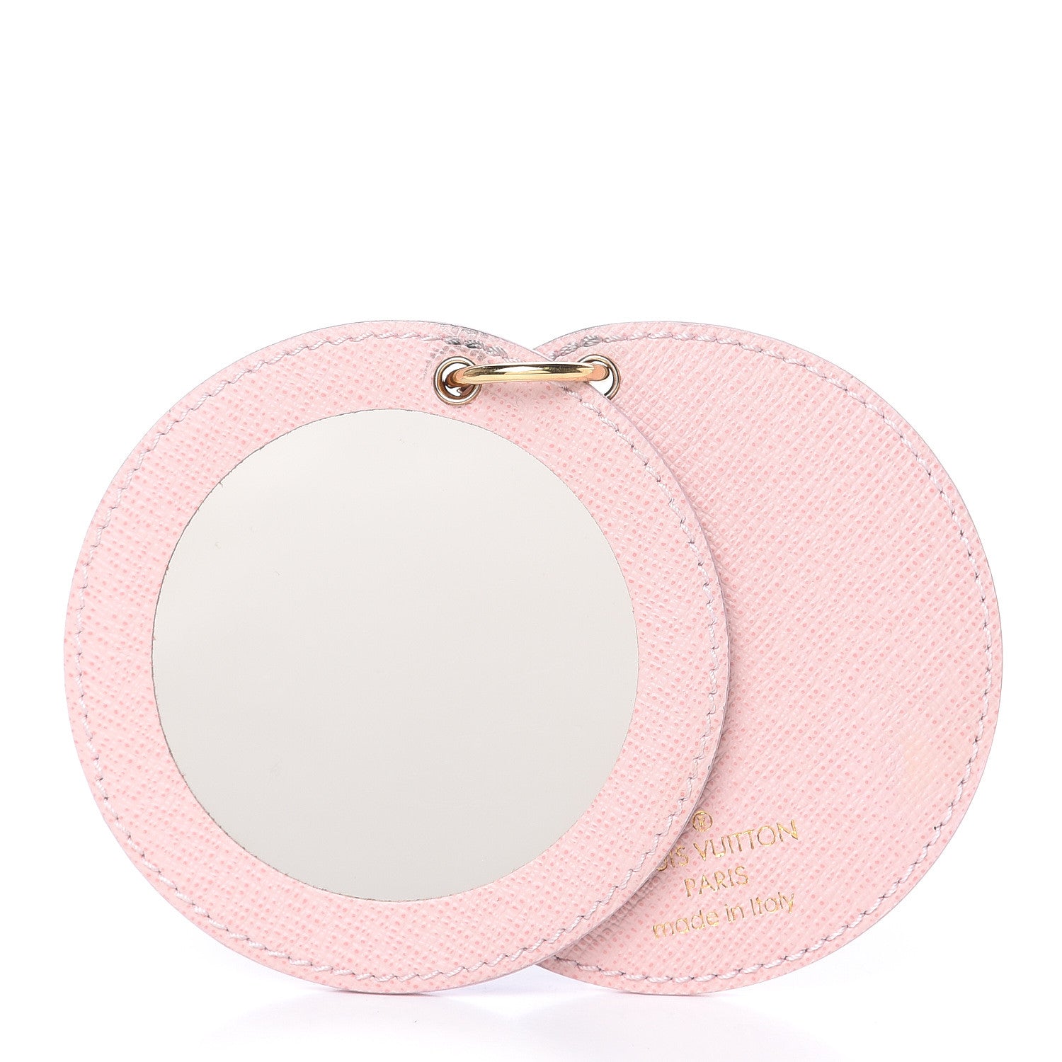 Louis Vuitton Monogram LV Mirror Bag Charm Key Holder Rose Ballerine 4 of 5