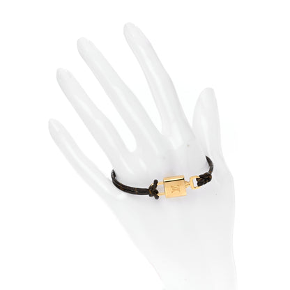 Louis Vuitton Monogram LV Padlock Bracelet 17 2 of 6