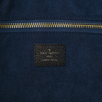 Louis Vuitton Empreinte Monogram Giant Neverfull MM Black 6 of 9
