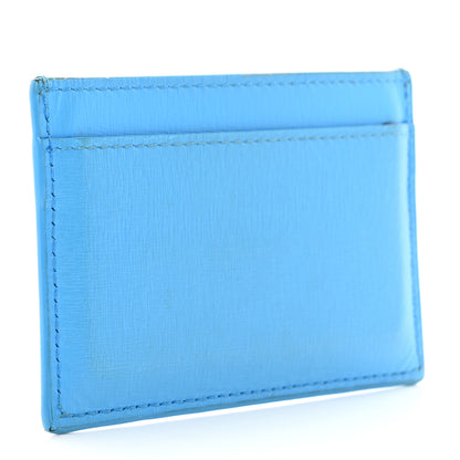 Balenciaga Textured Calfskin Everyday Multi Card Case Bright Bleu 3 of 7