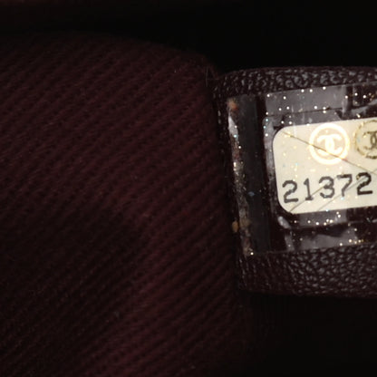 Chanel Glazed Calfskin Quilted Small Salzburg Backpack Burgundy 7 of 11