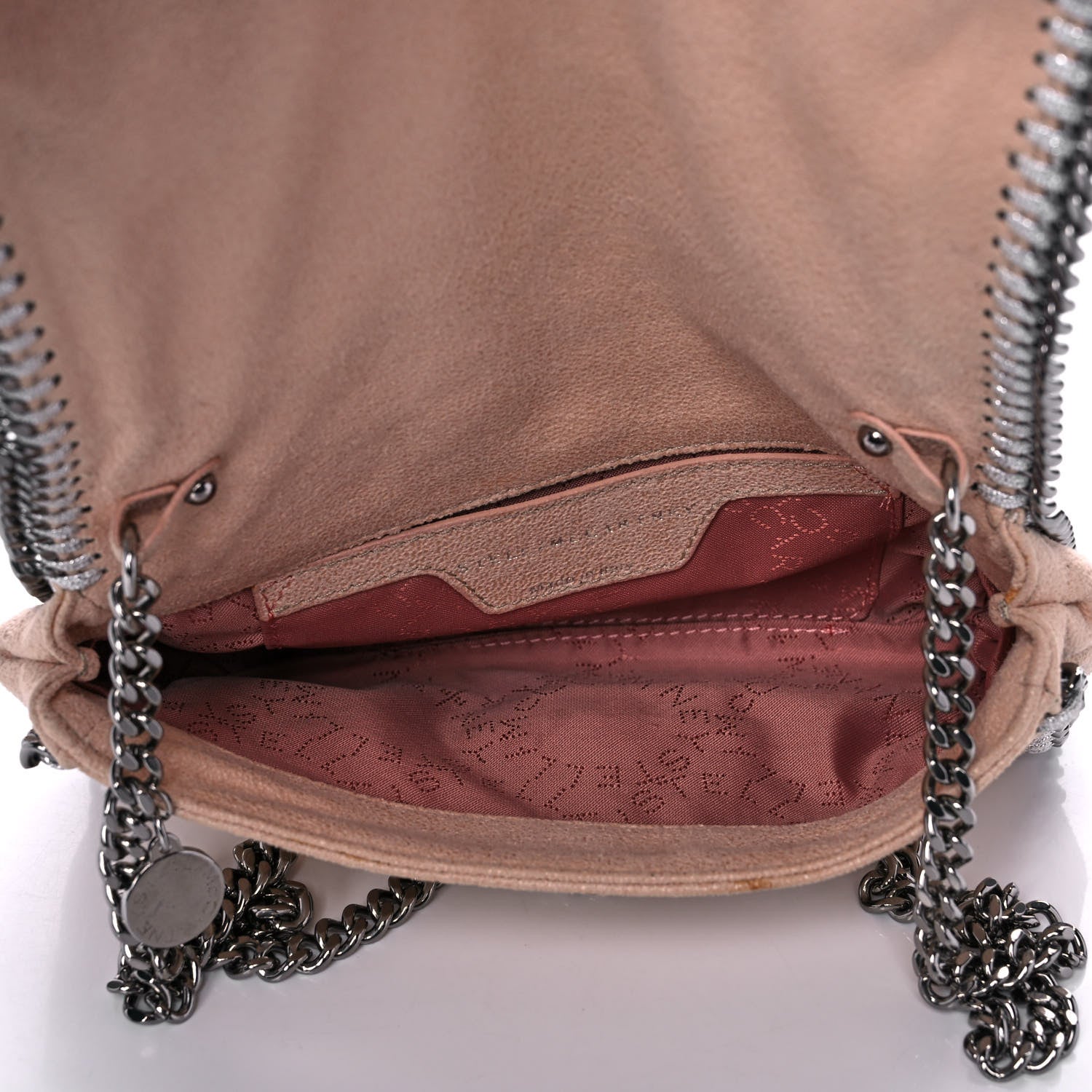 Stella McCartney Shaggy Deer Falabella Crossbody Bag Powder 9 of 11