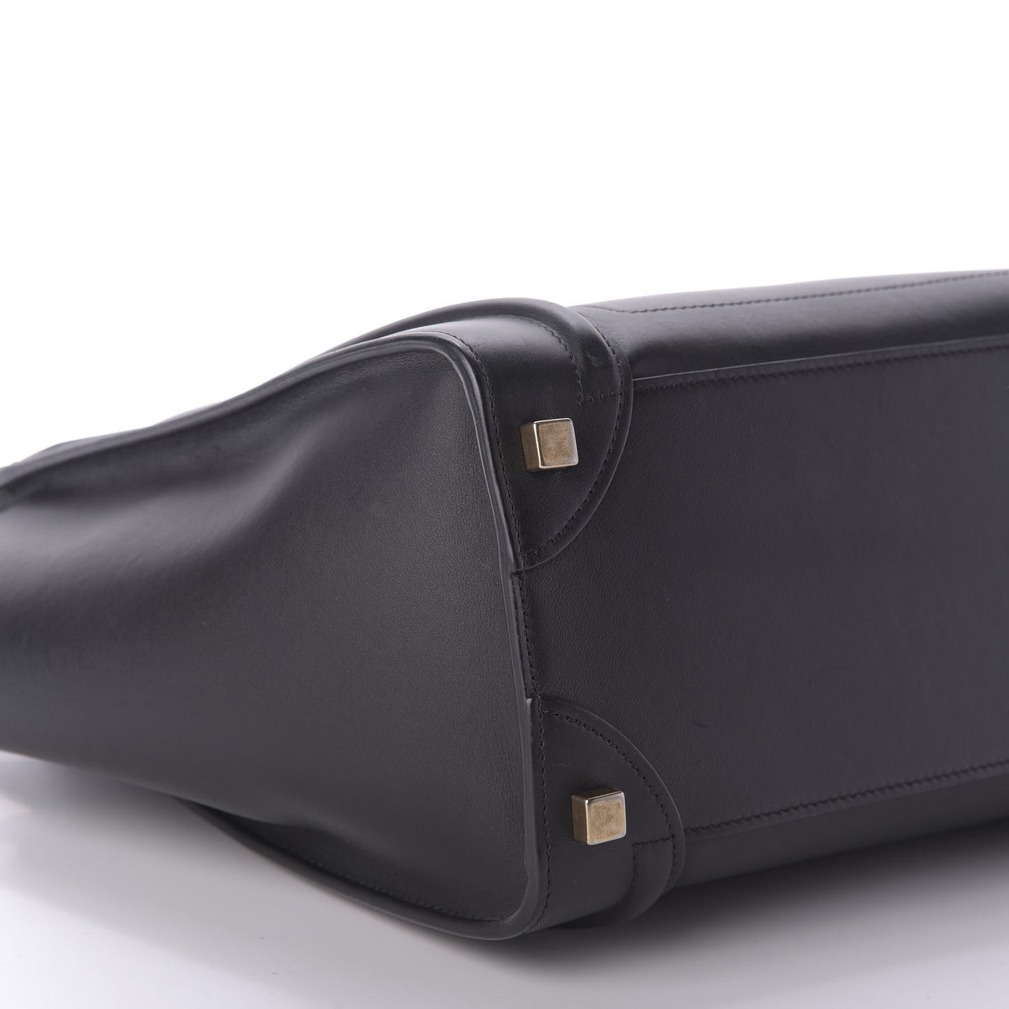 Smooth Calfskin Micro Luggage Black