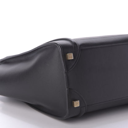 Celine Smooth Calfskin Micro Luggage Black 7 of 12