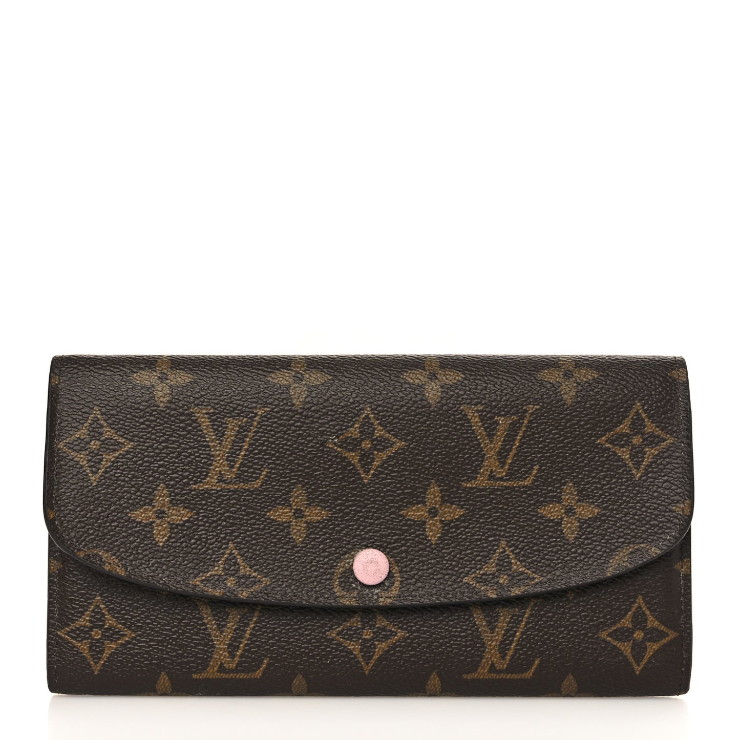 Monogram Emilie Wallet Rose Ballerine