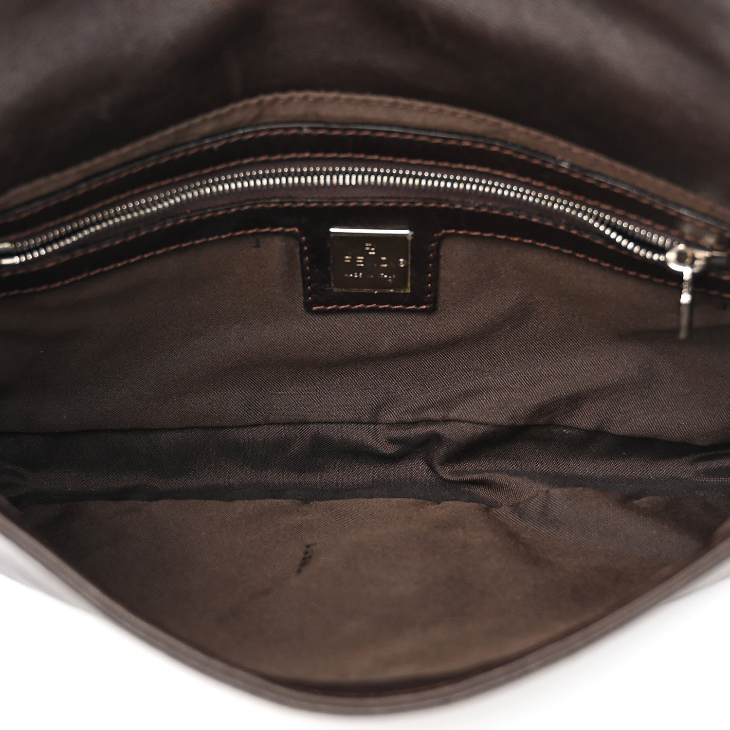 Fendi Calfskin Baguette Brown 5 of 11