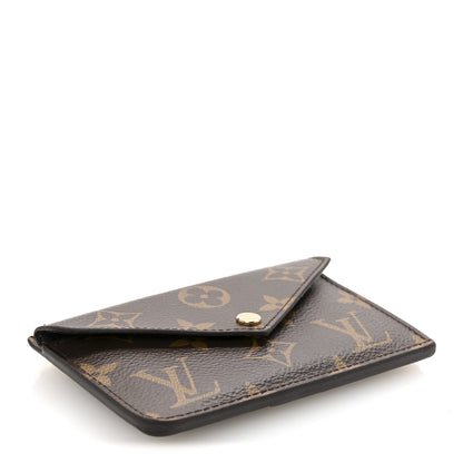 Louis Vuitton Monogram Recto Verso Card Holder Black 8 of 14