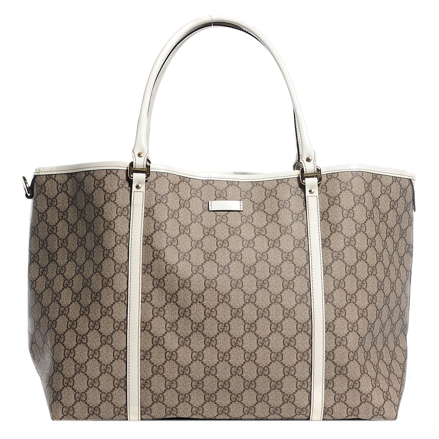 Gucci GG Plus Monogram Large Joy Tote White 1 of 7