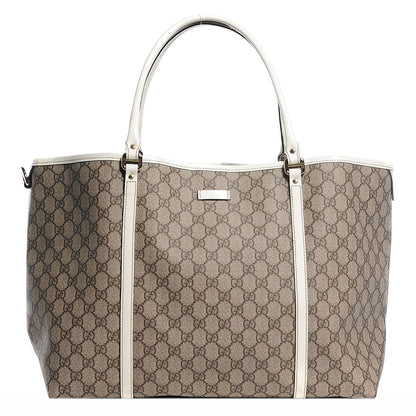 Gucci GG Plus Monogram Large Joy Tote White 1 of 7