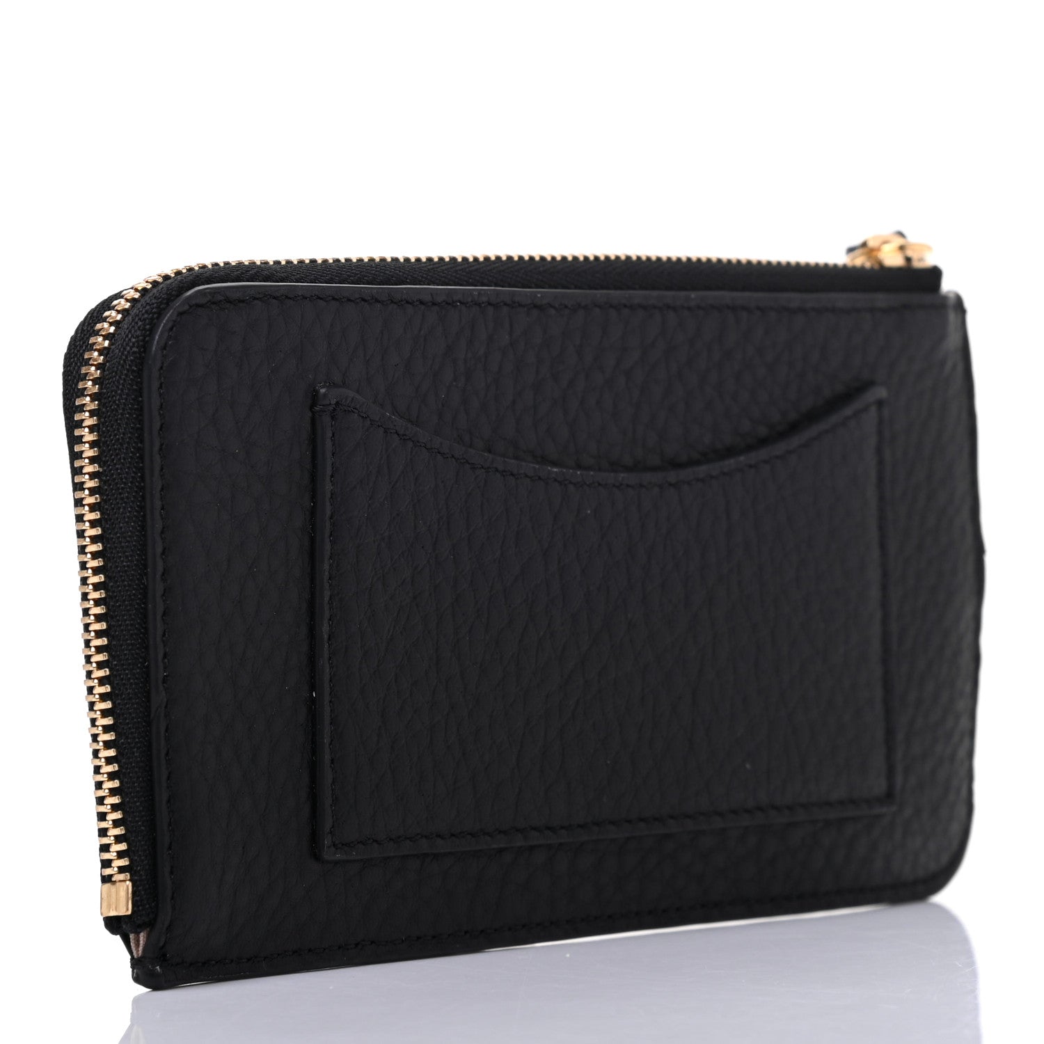 Chloe Calfskin Alphabet Purse Wallet Black 3 of 9