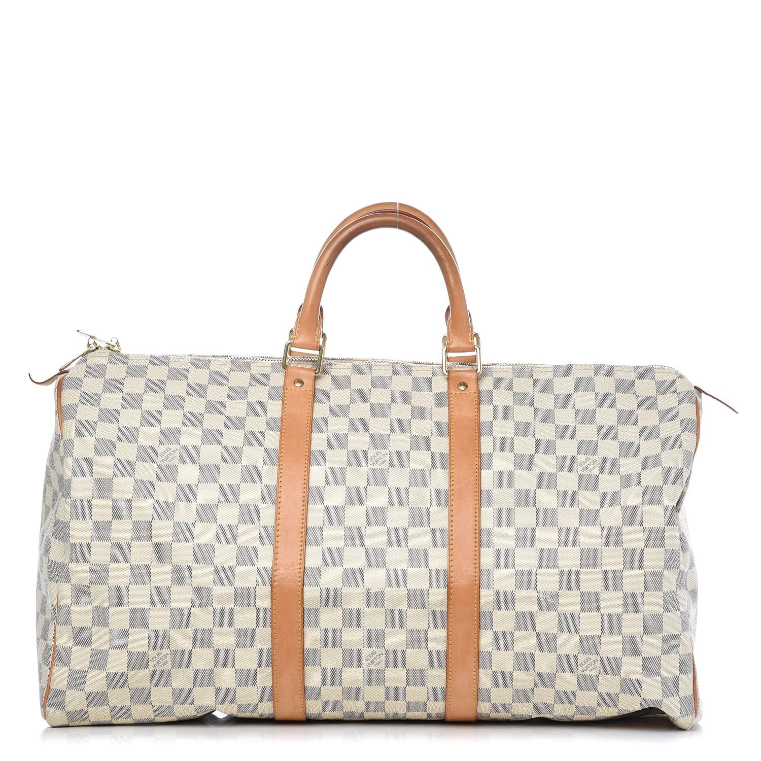 Louis Vuitton Damier Azur Keepall 50 1 of 16