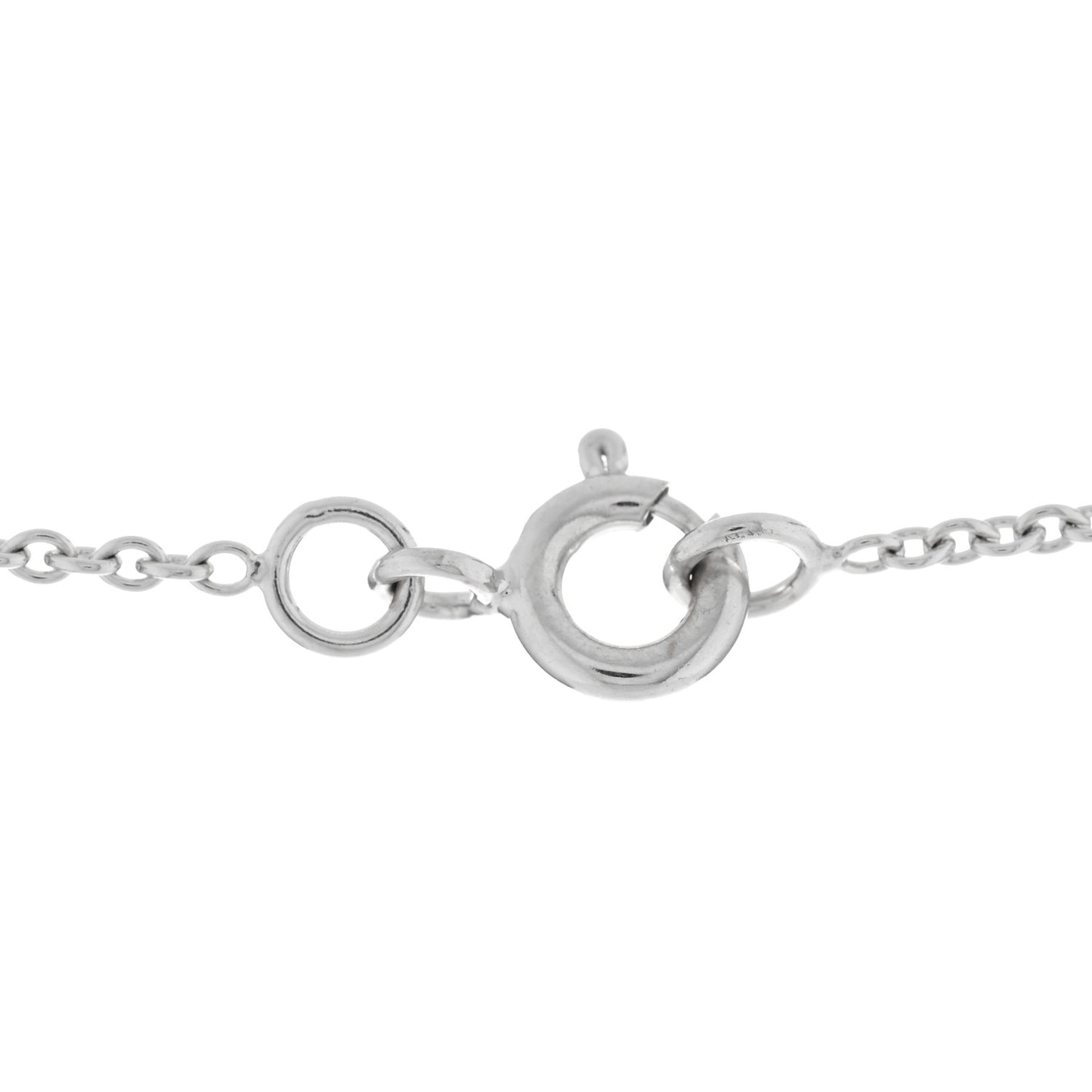18K White Gold Diamond Finesse Pendant Necklace