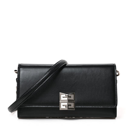 Givenchy Box Calfskin 4G Wallet on Chain Black 1 of 8