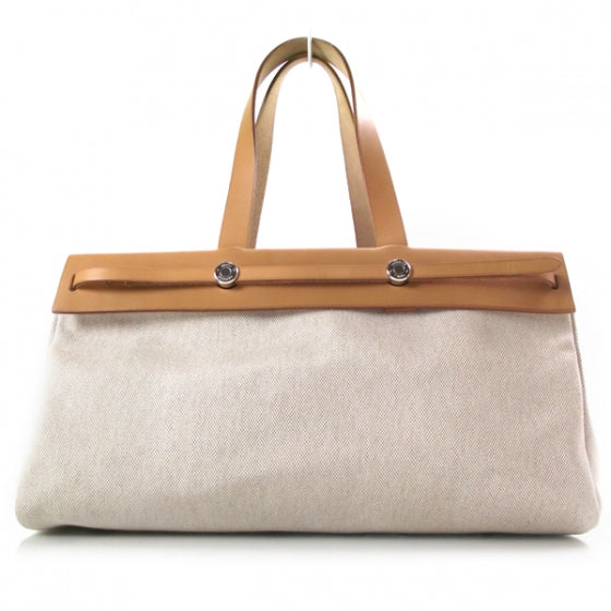 Hermes Toile Herbag Cabas 1 of 10