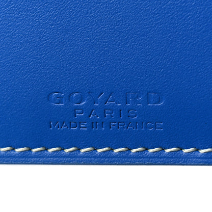 Goyard Goyardine Saint Marc Folding Card Case Sky Blue 6 of 9
