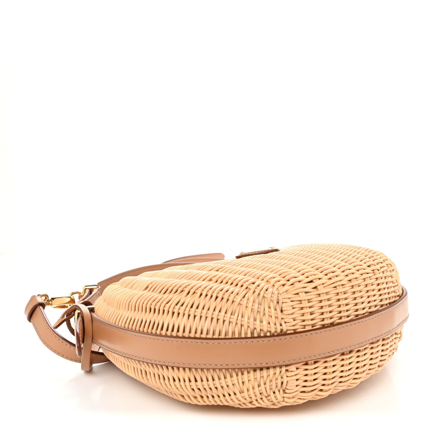 Wicker Arque Shoulder Bag Natural