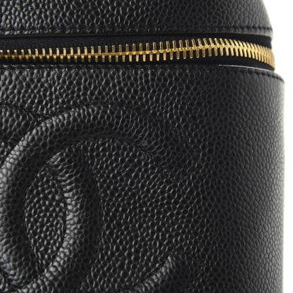 Chanel Caviar Vanity Cosmetic Case Black 13 of 14