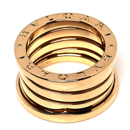 Bulgari 18K Yellow Gold B.Zero1 Four-Band Ring 50 5.25 6 of 6