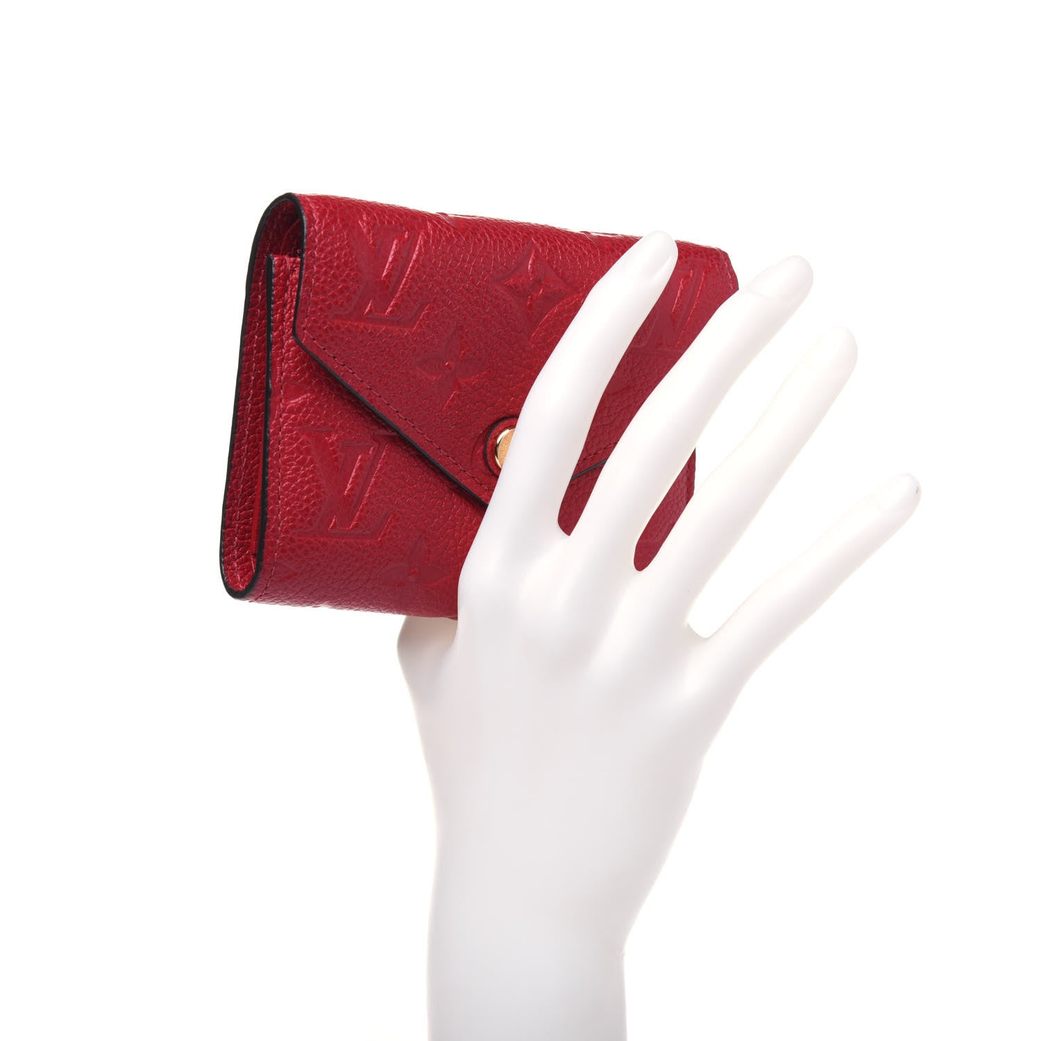 Louis Vuitton Empreinte Victorine Wallet Cherry 2 of 13