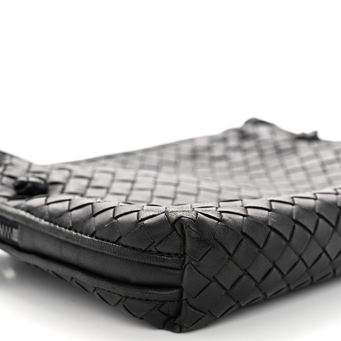 Nappa Intrecciato Nodini Bag Black