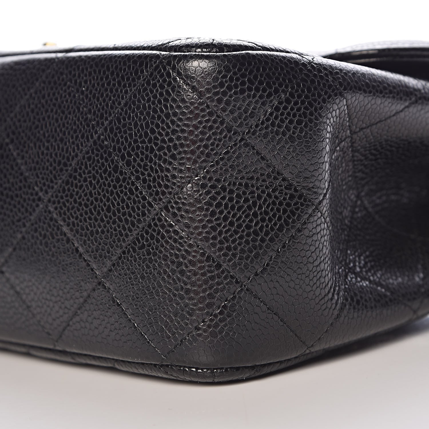 Chanel Caviar Quilted Jumbo Double Flap Black 12 of 14