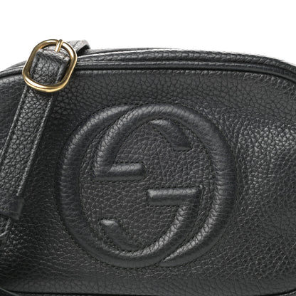 Gucci Pebbled Calfskin Mini Soho Disco Bag Black 10 of 10