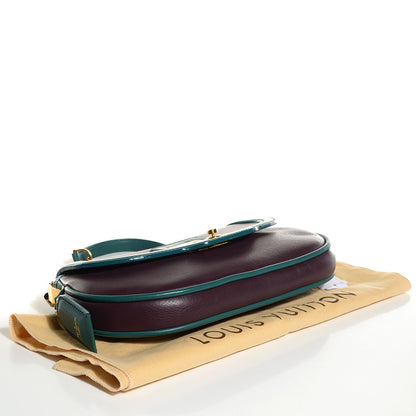 Louis Vuitton Cuir Art Déco Baguette Prune Green 4 of 7