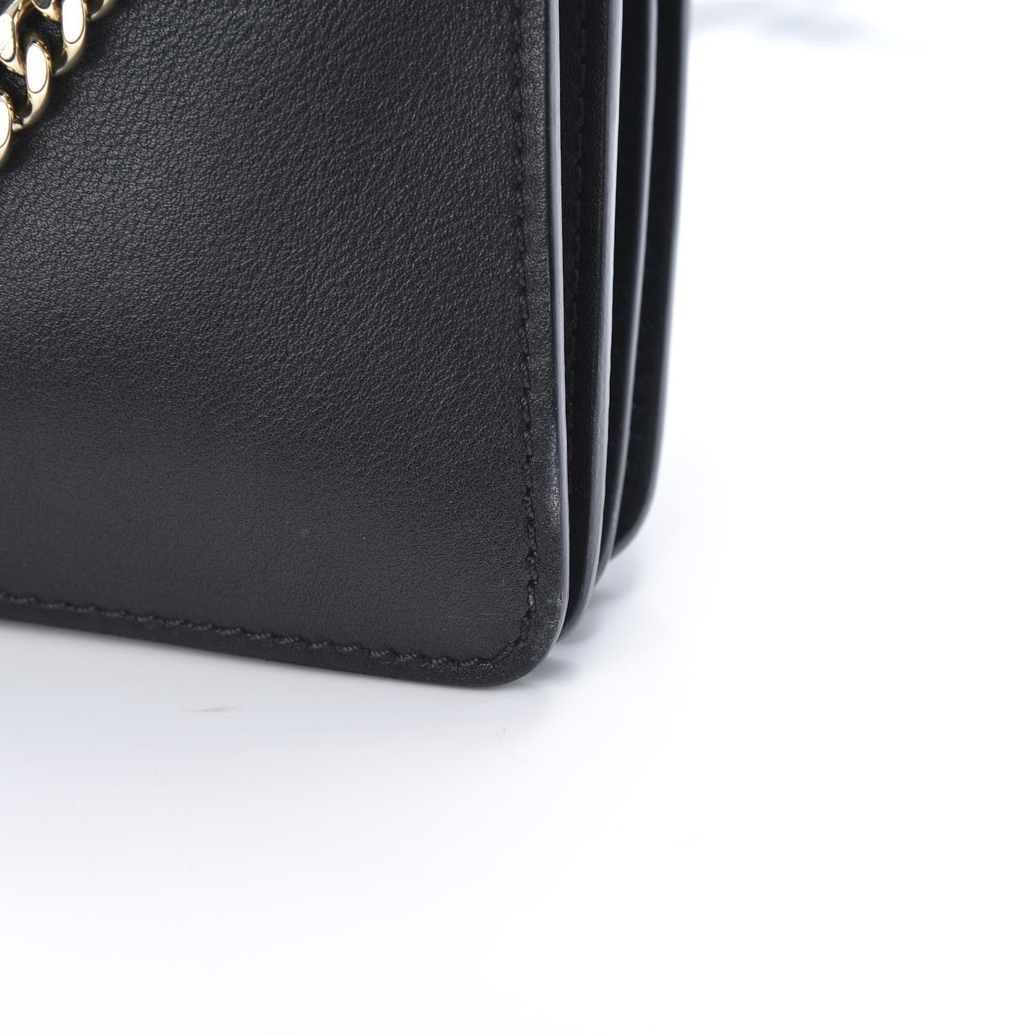 Chloe Suede Calfskin Medium Faye Shoulder Bag Black 11 of 14