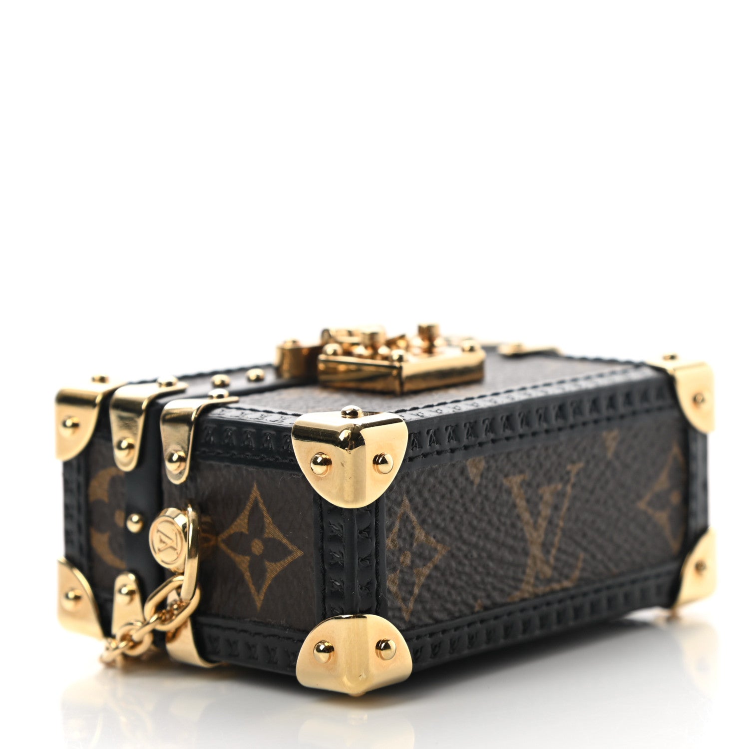 Louis Vuitton Monogram Earphone Trunk Bag 4 of 6