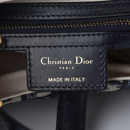 Christian Dior Oblique Saddle Bag Blue 6 of 8