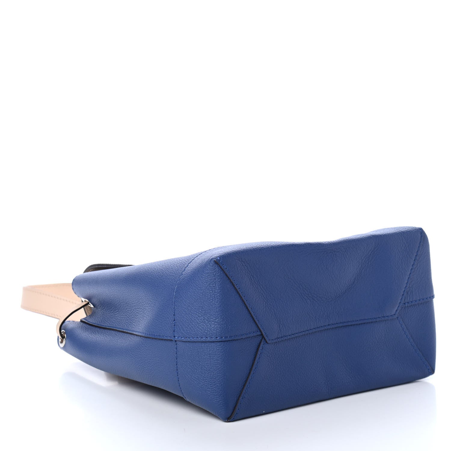 Louis Vuitton Calfskin Lockme Backpack Denim 3 of 4