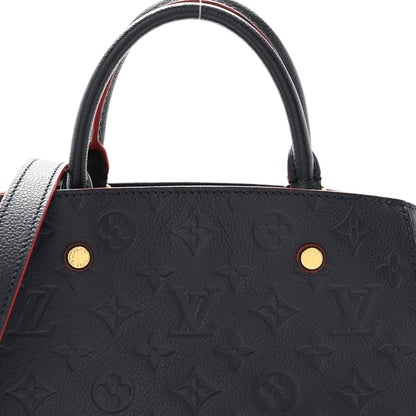 Louis Vuitton Empreinte Montaigne BB Marine Rouge 8 of 13